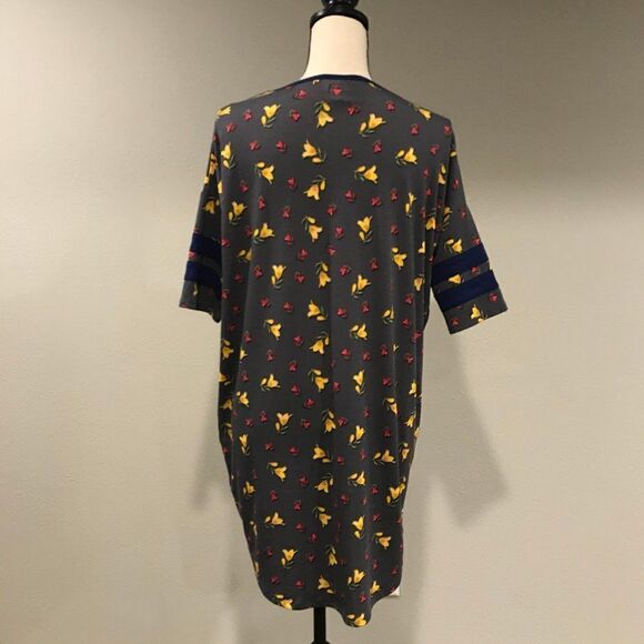 LuLaRoe Irma Tunic Floral Top - Picture 4 of 7